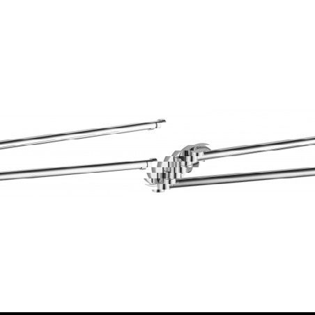 Mexen Remo dvojitý otočný držák na ručník, chrom - 70507255-00