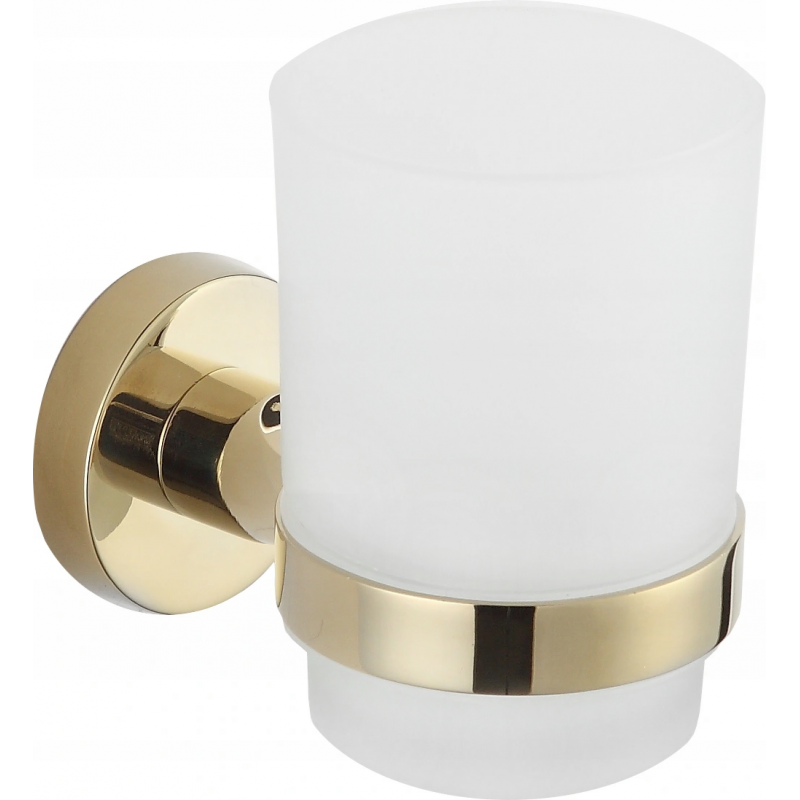 Mexen Remo držák na kartáčky, zlatý - 7050738-50