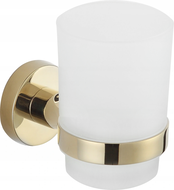 Mexen Remo držák na kartáčky, zlatý - 7050738-50