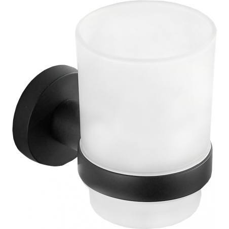 Mexen Remo kelímek na kartáčky, černý - 7050738-70