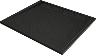 Mexen Amon obdélníkový sprchový kout SMC 100 x 90 cm, černý - 4F709010