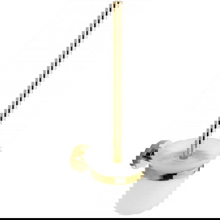 Mexen Remo toaletní kartáč, zlatý - 7050750-50