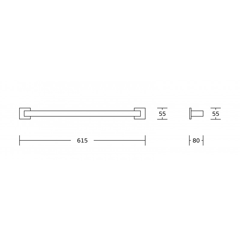 Mexen Vox věšák na ručník, zlatý - 707024-55