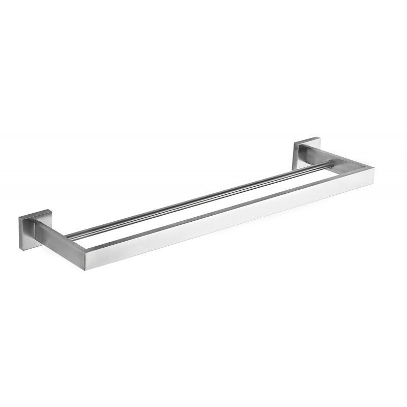 Mexen Vox dvojitý držák na ručník, chrom - 707025-00