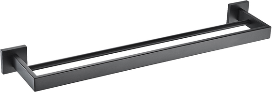 Mexen Vox dvojitý držák na ručník, černý - 707025-70