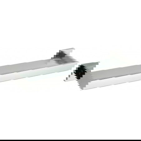 Mexen Vox závěsná skleněná polička, chrom - 707037-00