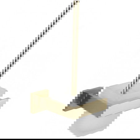 Mexen Vox toaletní kartáč, zlatý - 707050-55