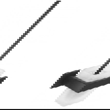 Mexen Vox toaletní kartáč, černý - 707050-70