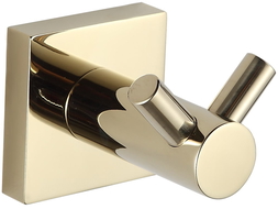 Mexen dvojitý háček na ručník, zlatý - 7081835-50