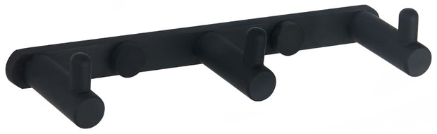 Mexen trojitý háček na ručník, černý - 709163-70