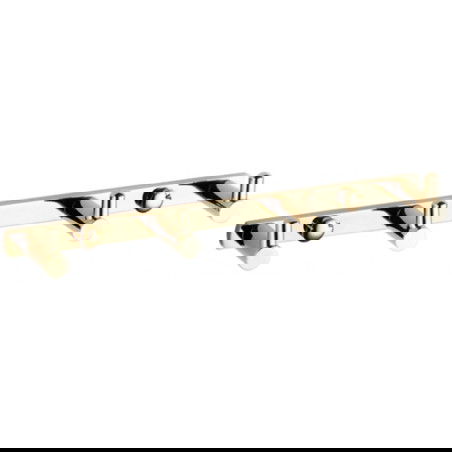 Mexen čtyřnásobný háček na ručník, zlatý - 709164-50