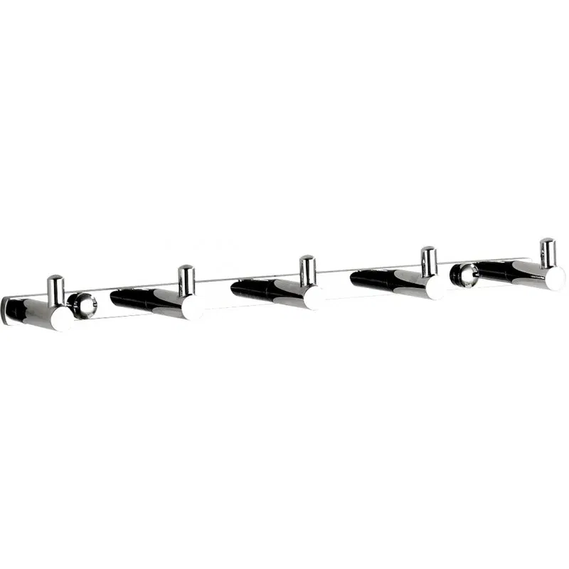 Mexen háček na ručník s pěti držáky, chrom - 709165-00