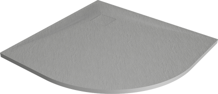 Mexen Bert půlkruhový sprchový kout SMC 90 x 90 cm, šedý - 4KR619090