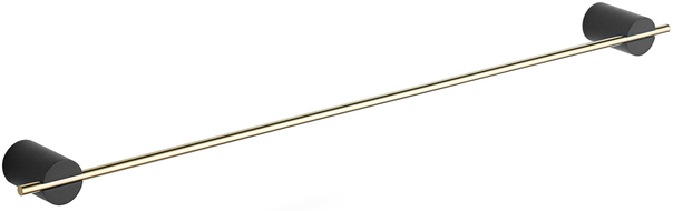 Mexen Aron držák na ručník, černý/zlatý - 7088124-57