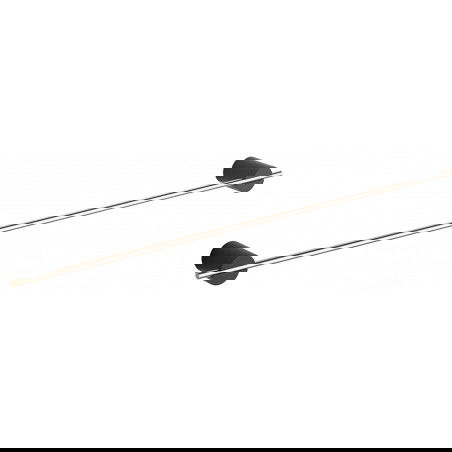 Mexen Aron věšák na ručník, černý/růžové zlato - 7088124-67