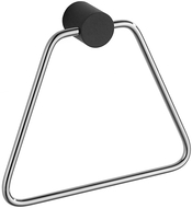 Mexen Aron věšák na ručník, černý/chrom - 7088132-07