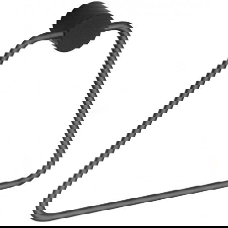 Mexen Aron věšák na ručník, černý - 7088132-70