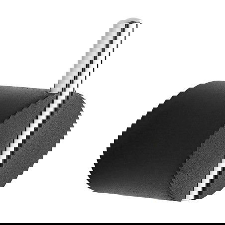 Mexen Aron háček na ručník, černý/chrom - 7088135-07