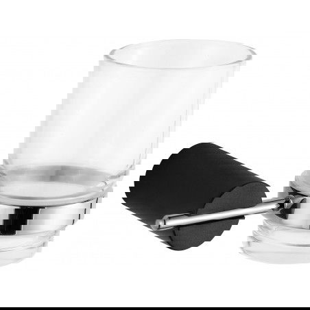 Mexen Aron kelímek na kartáčky, černý/chrom - 7088138-07