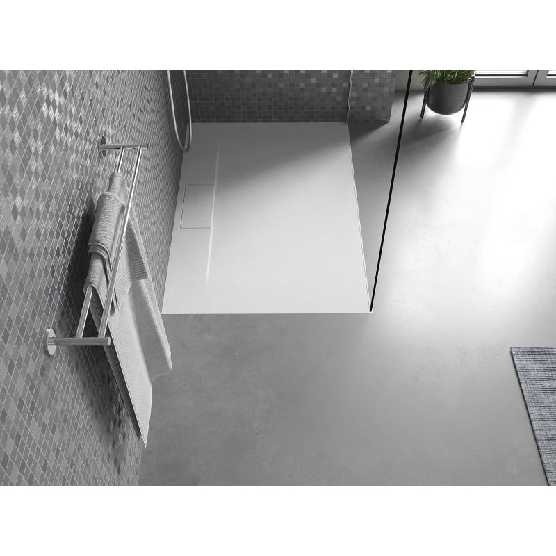 Mexen Egon sprchová vanička obdélníková SMC 100 x 80 cm, bílá - 4R108010