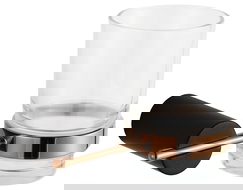 Mexen Aron kelímek na kartáčky, černý/růžové zlato - 7088138-67