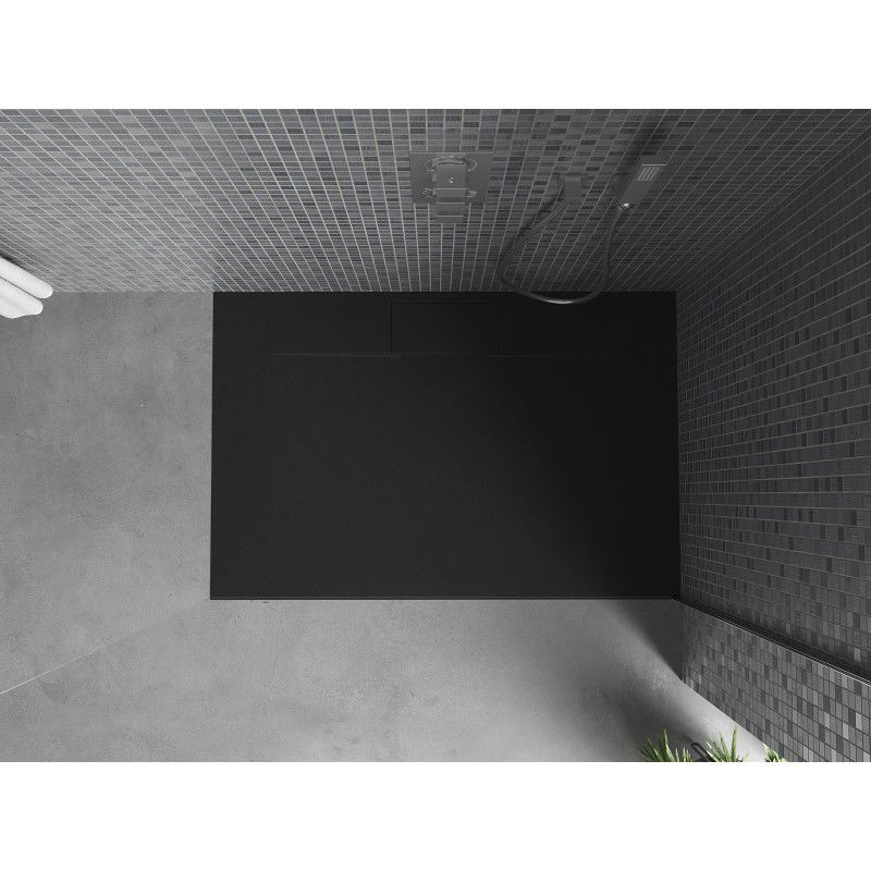 Mexen Egon obdélníkový sprchový kout SMC 140 x 80 cm, černý - 4R708014