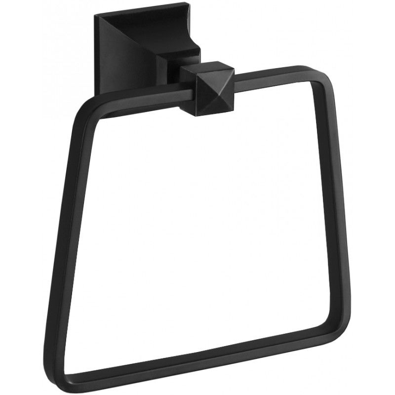 Mexen Dalia věšák na ručník, černý - 7017332-70