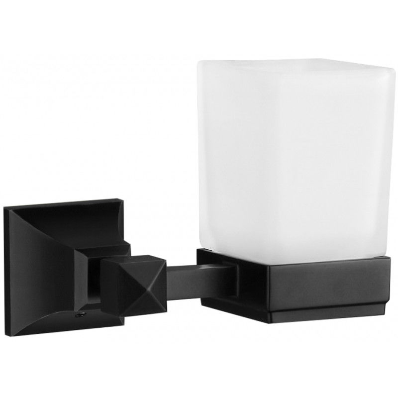 Mexen Dalia kelímek na kartáčky, černý - 7017338-70