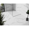 Mexen Stone+ obdélníkový kompozitní sprchový kout 110 x 90 cm, bílý, bílý kryt - 44109011-W