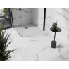Mexen Stone+ kompozitní čtvercový sprchový kout 70 x 70 cm, bílý, zlatá krytka - 44107070-G