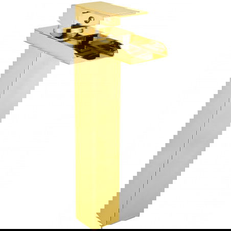 Mexen Hydra vysoká umyvadlová baterie, zlatá - 744910-50