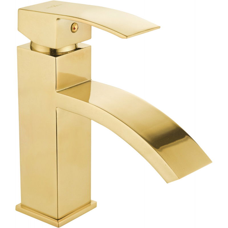 Mexen Libra baterie umyvadlová, zlatá - 745100-50