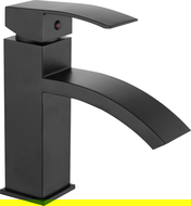 Mexen Libra baterie umyvadlová, černá - 745100-70