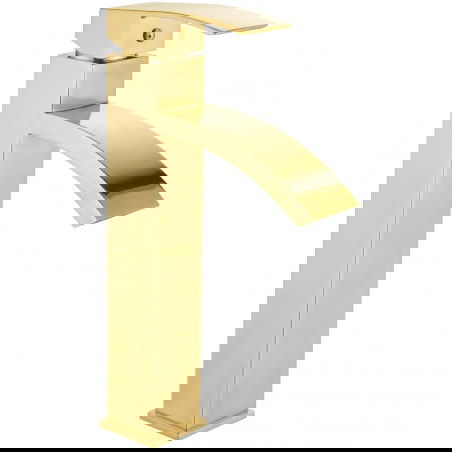 Mexen Libra vysoká umyvadlová baterie, zlatá - 745110-50