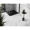 Mexen Stone+ kompozitový čtvercový sprchový kout 70 x 70 cm, černý, zlatá mřížka - 44707070-G