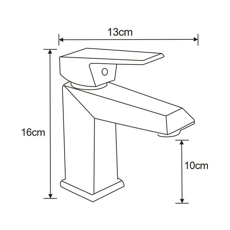 Mexen Zila baterie umyvadlová, chrom - 746800-00