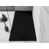Mexen Stone+ obdélníkový kompozitní sprchový kout 180 x 90 cm, černý, černý kryt - 44709018-B