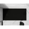 Mexen Stone+ kompozitový obdélníkový sprchový kout 160 x 80 cm, černý, černá krytka - 44708016-B