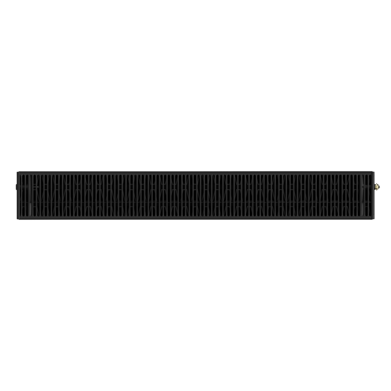 Mexen Line CCL33 deskový radiátor 400 x 1800 mm, spodní středové připojení, 2847 W, černý - W6C33L-040-180-70