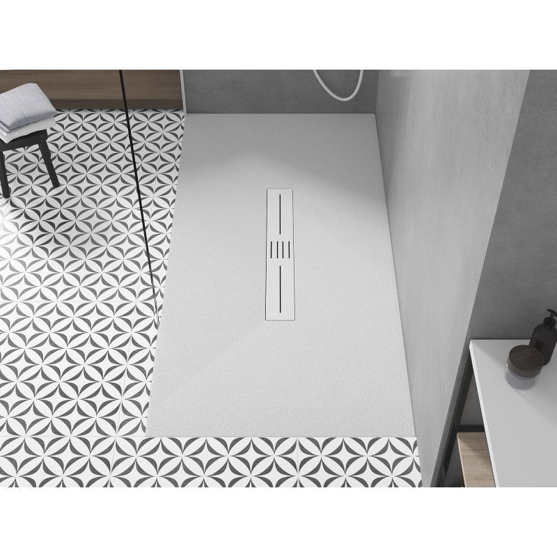 Mexen Toro obdélníkový sprchový kout SMC 170 x 70 cm, bílý, kryt bílý - 43107017-W