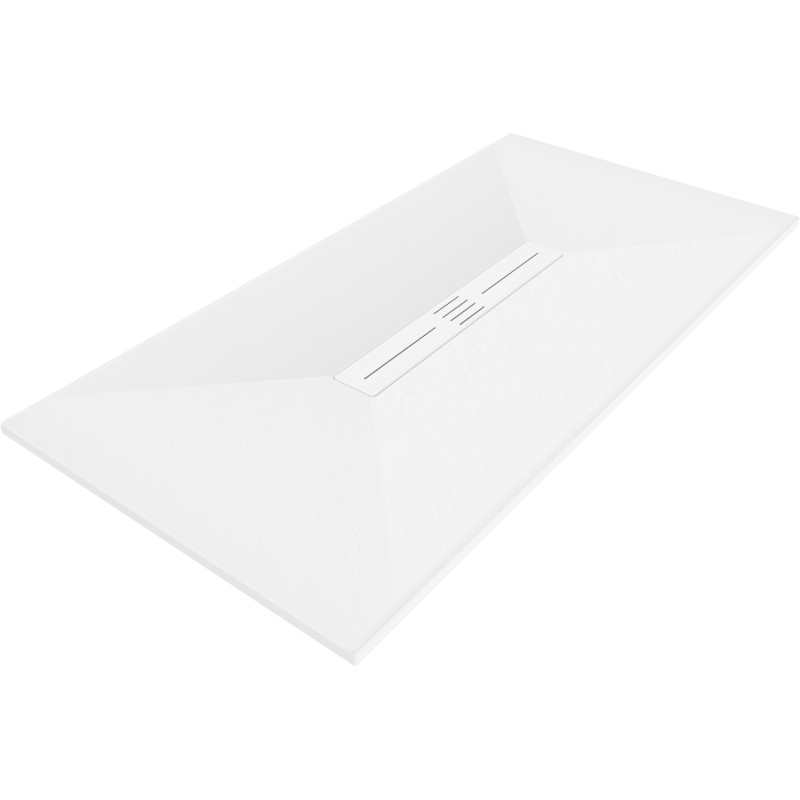 Mexen Toro obdélníkový sprchový kout SMC 160 x 90 cm, bílý, krycí deska bílá - 43109016-W