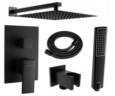 Mexen Uno DR72 podomítková sprchová sada, černá - 71435DR72-70