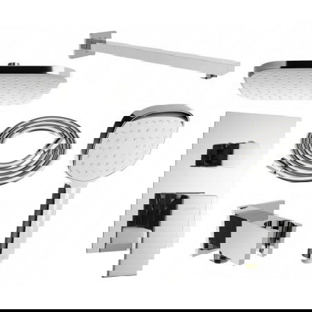 Mexen Uno DR33 podomítková sprchová sada, chrom - 71435DR33-00