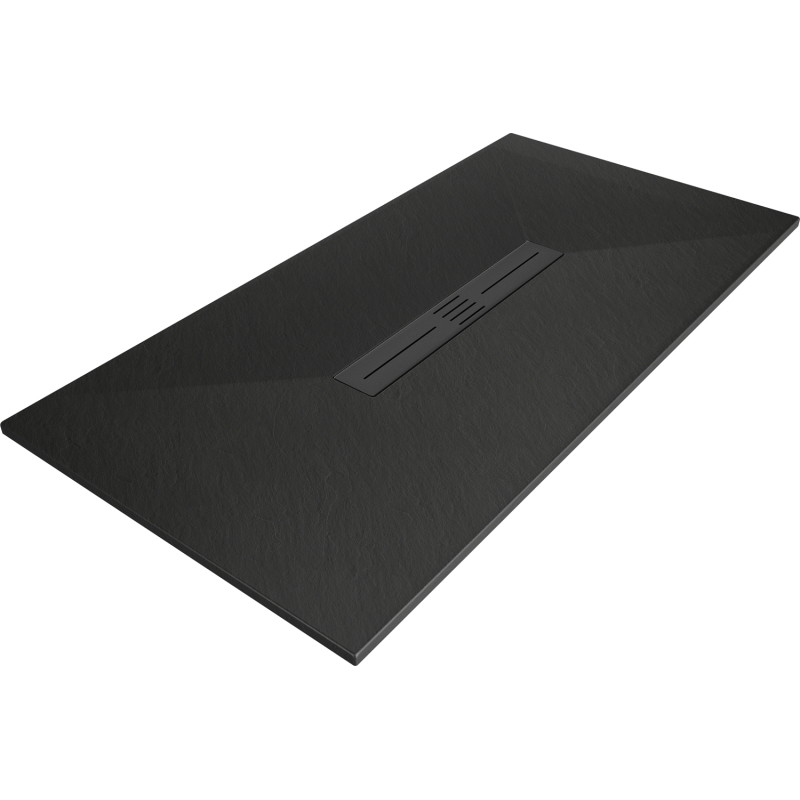Mexen Toro obdélníkový sprchový kout SMC 200 x 80 cm, černý, černá maska - 43708020-B