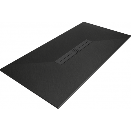 Mexen Toro obdélníkový sprchový kout SMC 180 x 80 cm, černý, černý kryt - 43708018-B