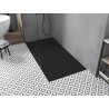 Mexen Toro obdélníkový sprchový kout SMC 150 x 80 cm, černý, černý kryt - 43708015-B