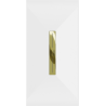 Mexen Toro obdélníkový sprchový kout SMC 180 x 90 cm, bílý, kryt zlatý - 43109018-G