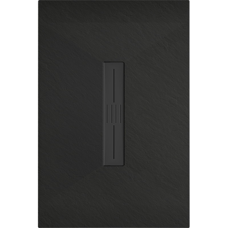 Mexen Toro obdélníková sprchová vanička SMC 100 x 80 cm, černá, kryt černý - 43708010-B