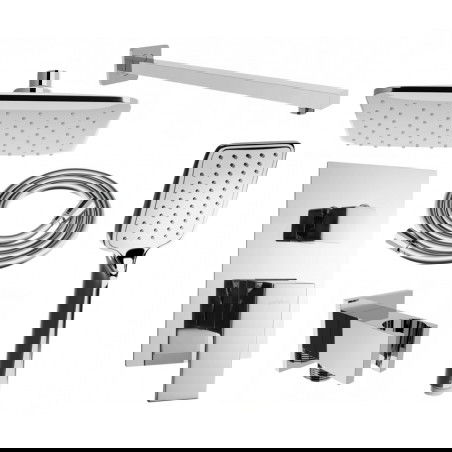 Mexen Uno DR62 vestavěná sprchová sada, chrom - 71435DR62-00