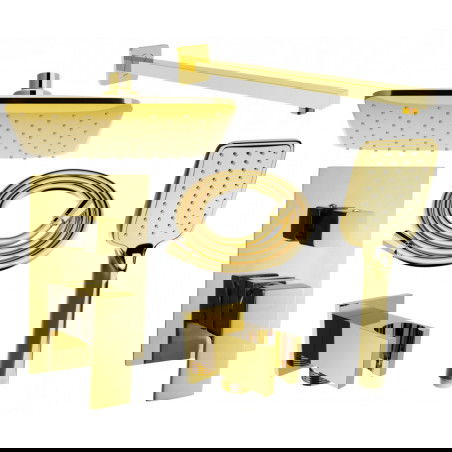 Mexen Uno DR62 sada sprchová podomítková, zlatá - 71435DR62-50